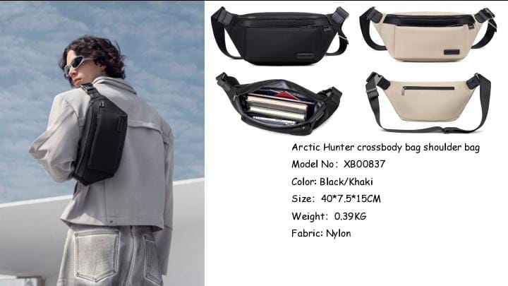 ARCTIC HUNTER SLING BAG XB00837