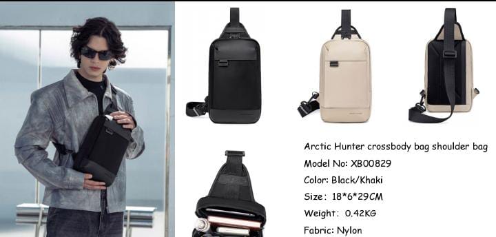 ARCTIC HUNTER SLING BAG XB00829